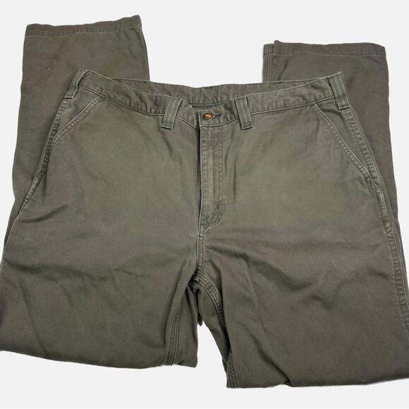 Carhartt Relaxed Fit Men’s 6 Pocket Pants - Chocolate Brown - Picture 1 of 5